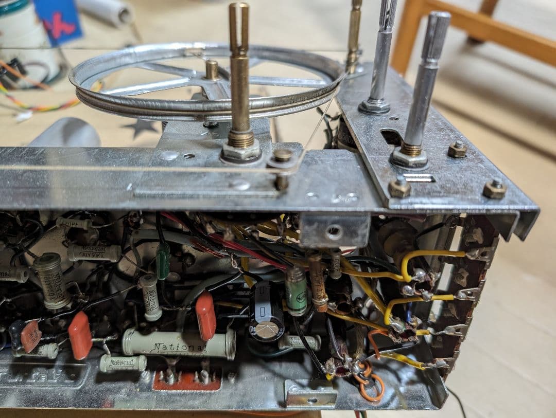 美品レトロ真空管ラジオアイ付 家族団らん Bluetooth付 EA-670 - メルカリ