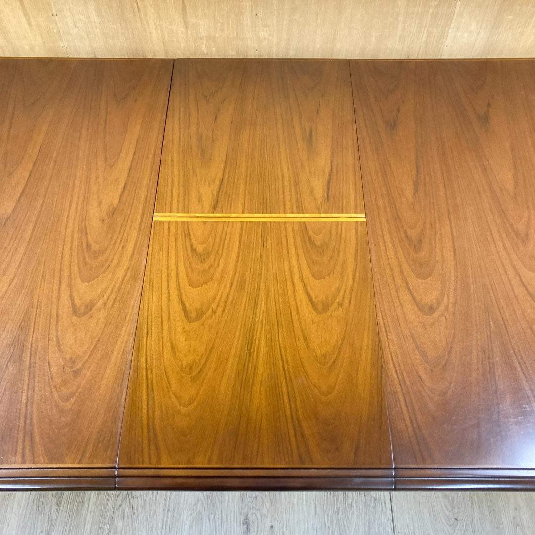 カリモク】コロニアル 伸縮 ダイニングテーブル エクステンション 食卓