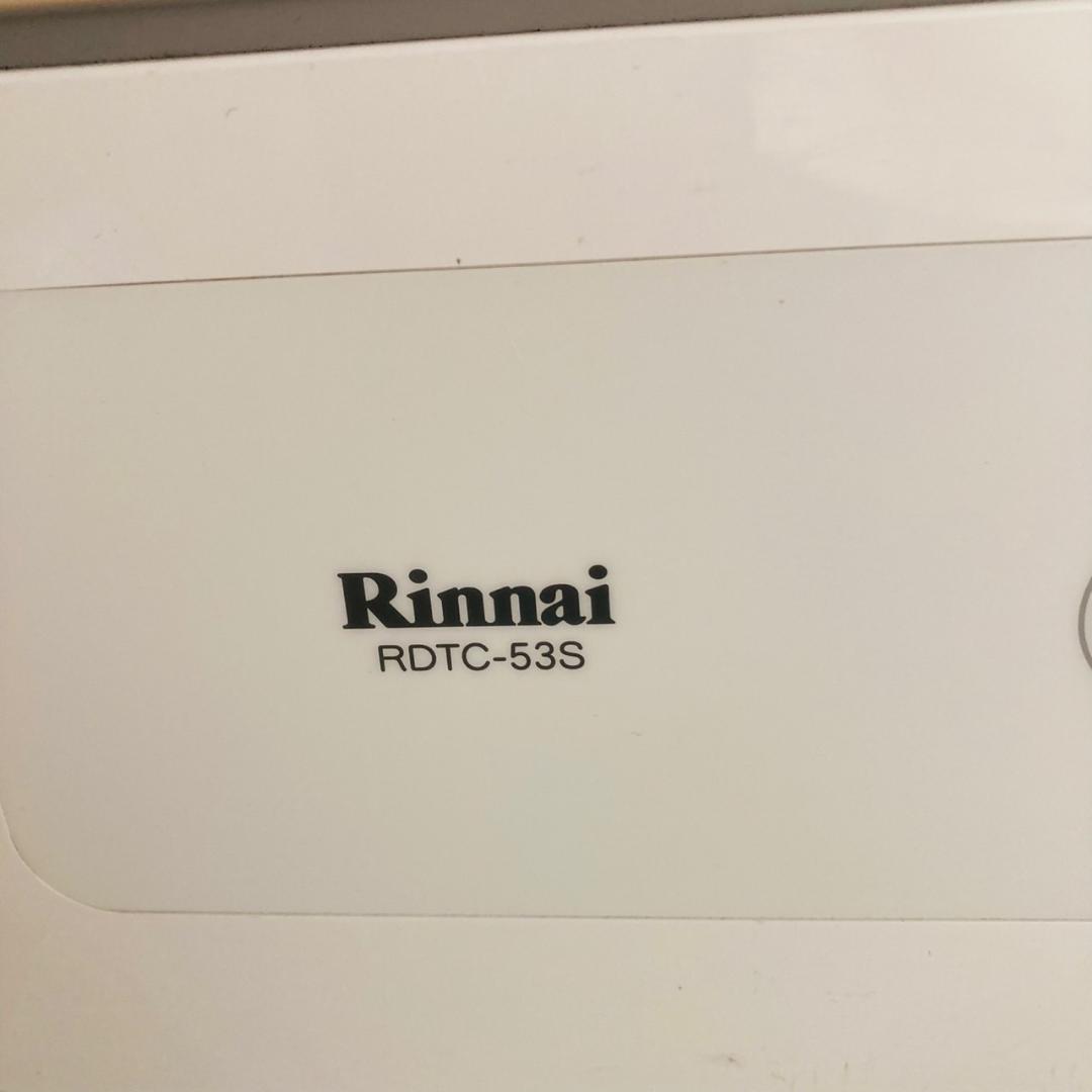 Rinnai 都市ガス衣類乾燥機 RDTC-53S 5.0kg 2019年製