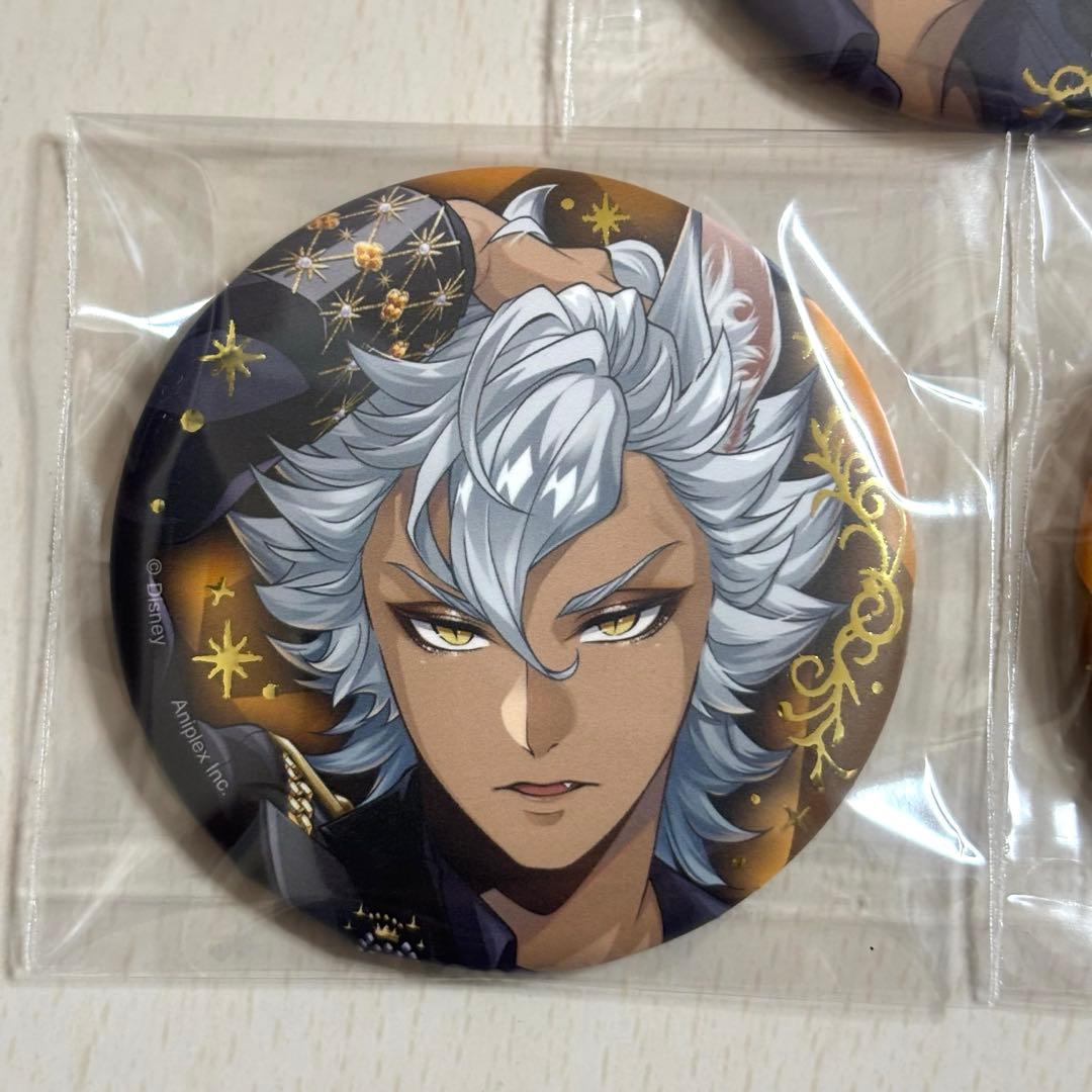 ツイステ】ブレイジングジュエル 缶バッジ【レオナ・ラギー・ジャック