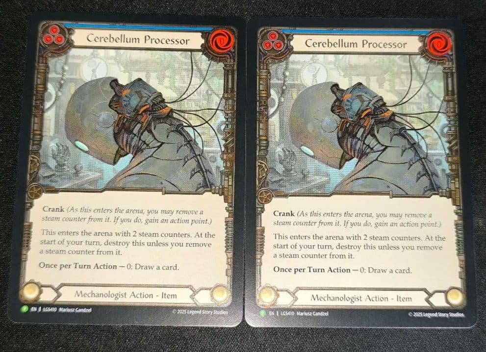 Cerebellum Processor 小脳プロセッサ CF 2枚 JP】[機械技師] 小脳プロセッサ / Cerebellum Processor [M]《AIO026