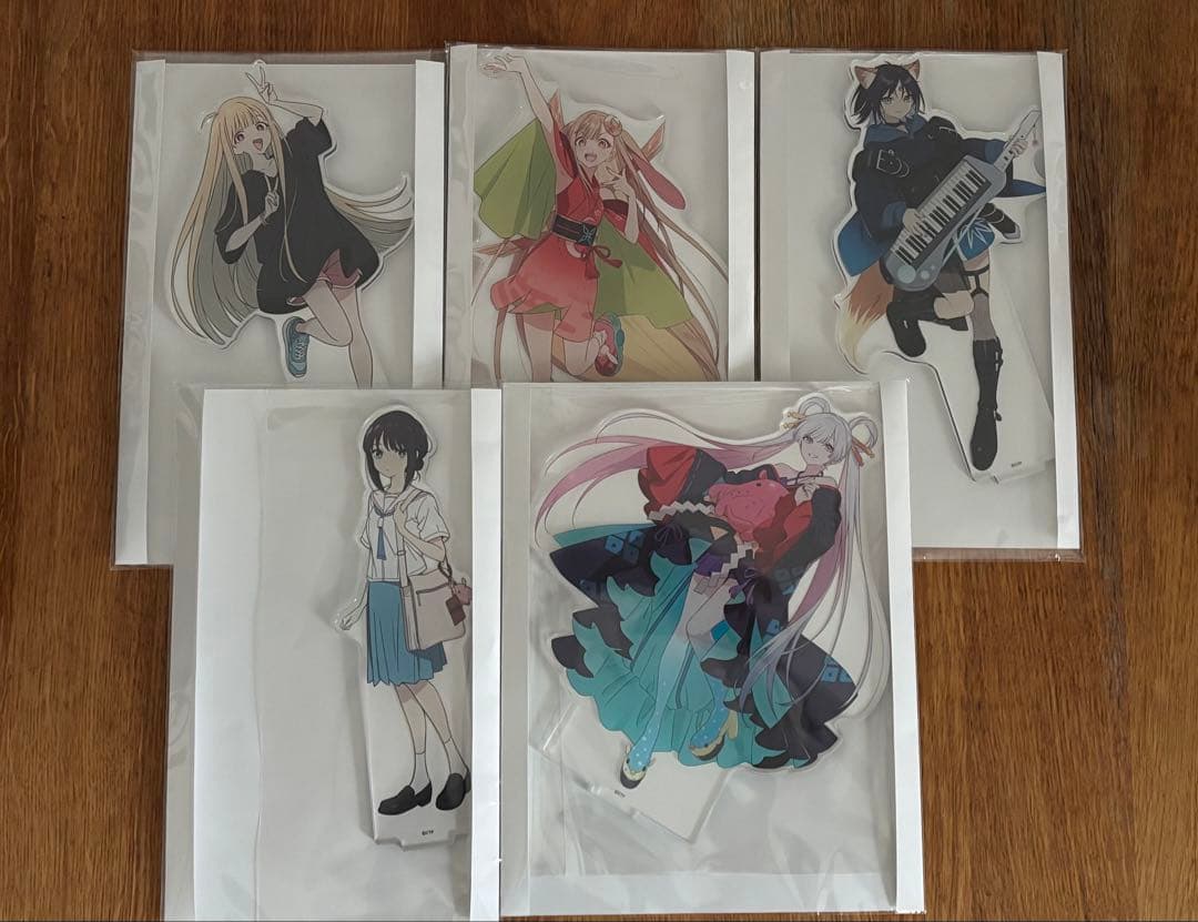 超かぐや姫！ 渋谷TSUTAYA 特大アクリルスタンド 5種セット - メルカリ