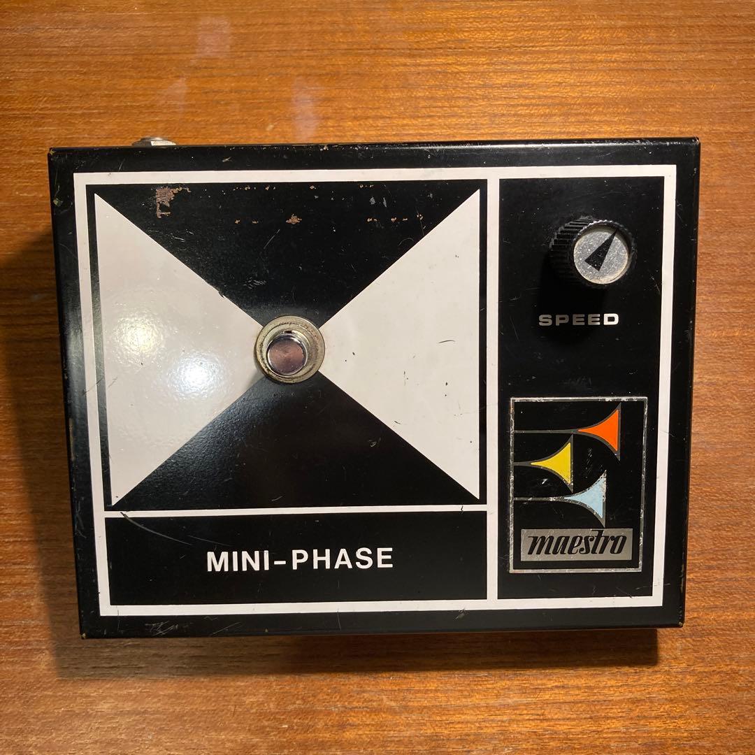 maestro MINI-PHASE ギターエフェクター MXR／M279 Deep Phase〜カッティングに最適なエフェクターを探せ