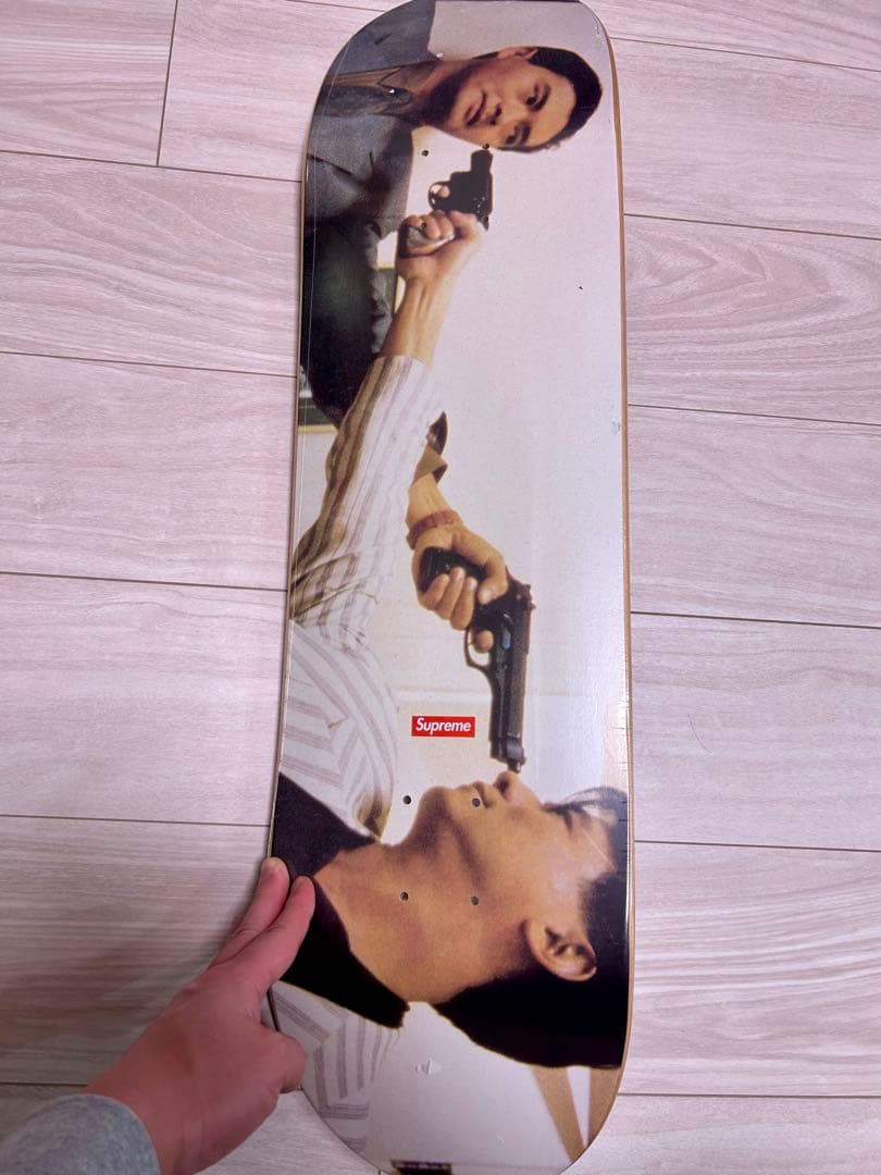正規品Supreme シュプリーム　スケートボード THE KILLER納品書付 SS19 Supreme Airbrushed Floral Skateboard - スケボー デッキ