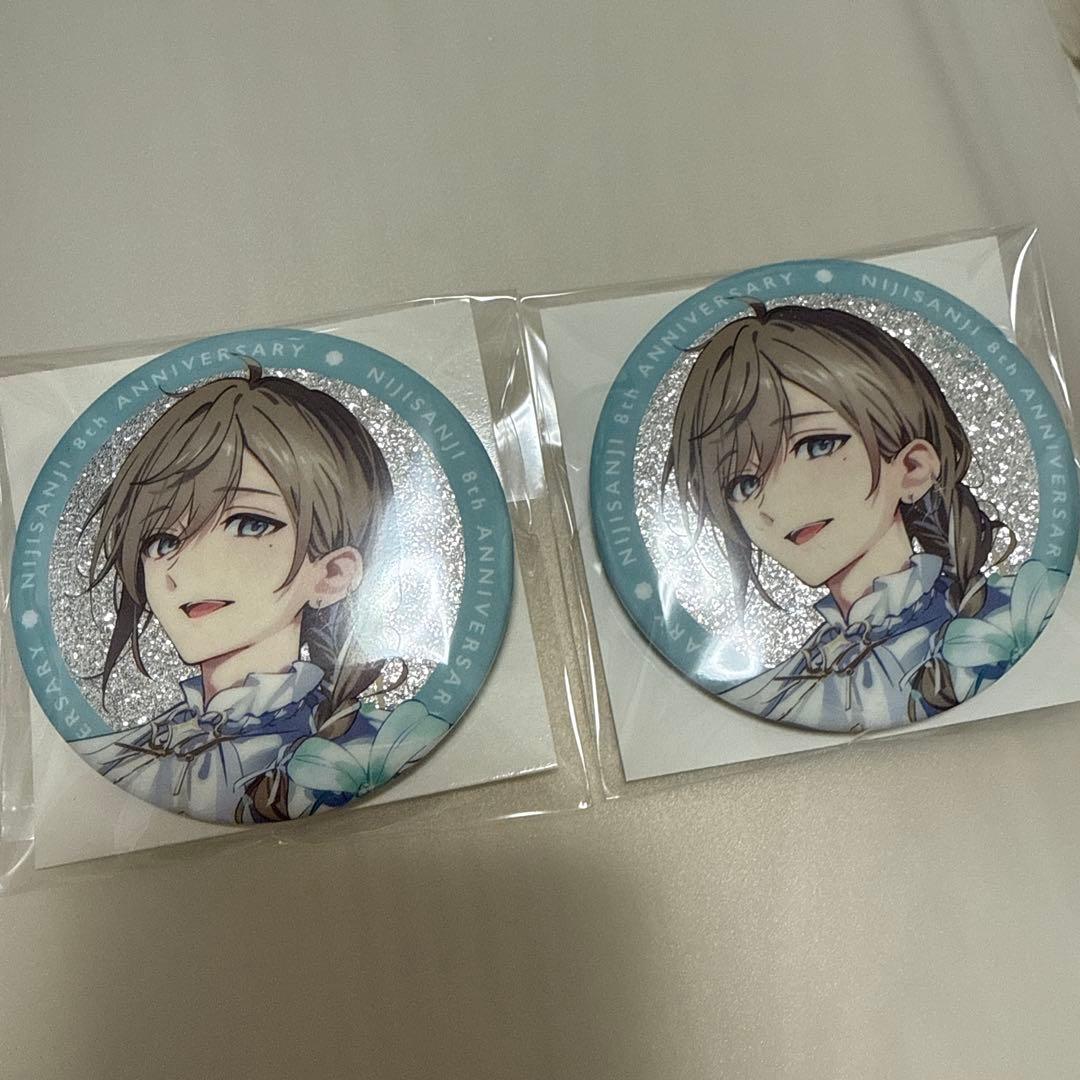 にじさんじ 8周年 8th ホログラム缶バッジ 叶 - メルカリ