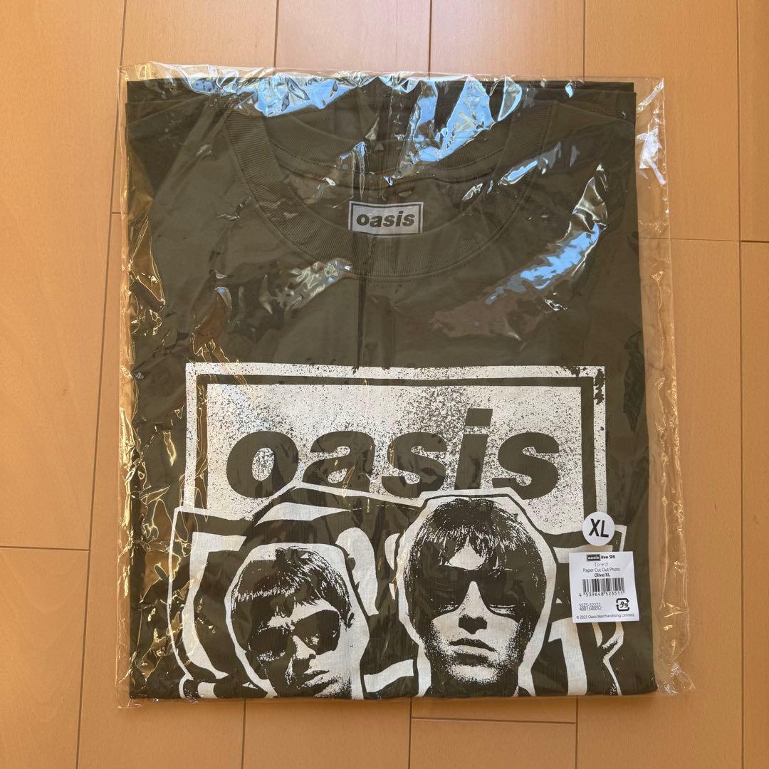 完売品 Oasis Tシャツ XLサイズ Paper Cut Out Photo