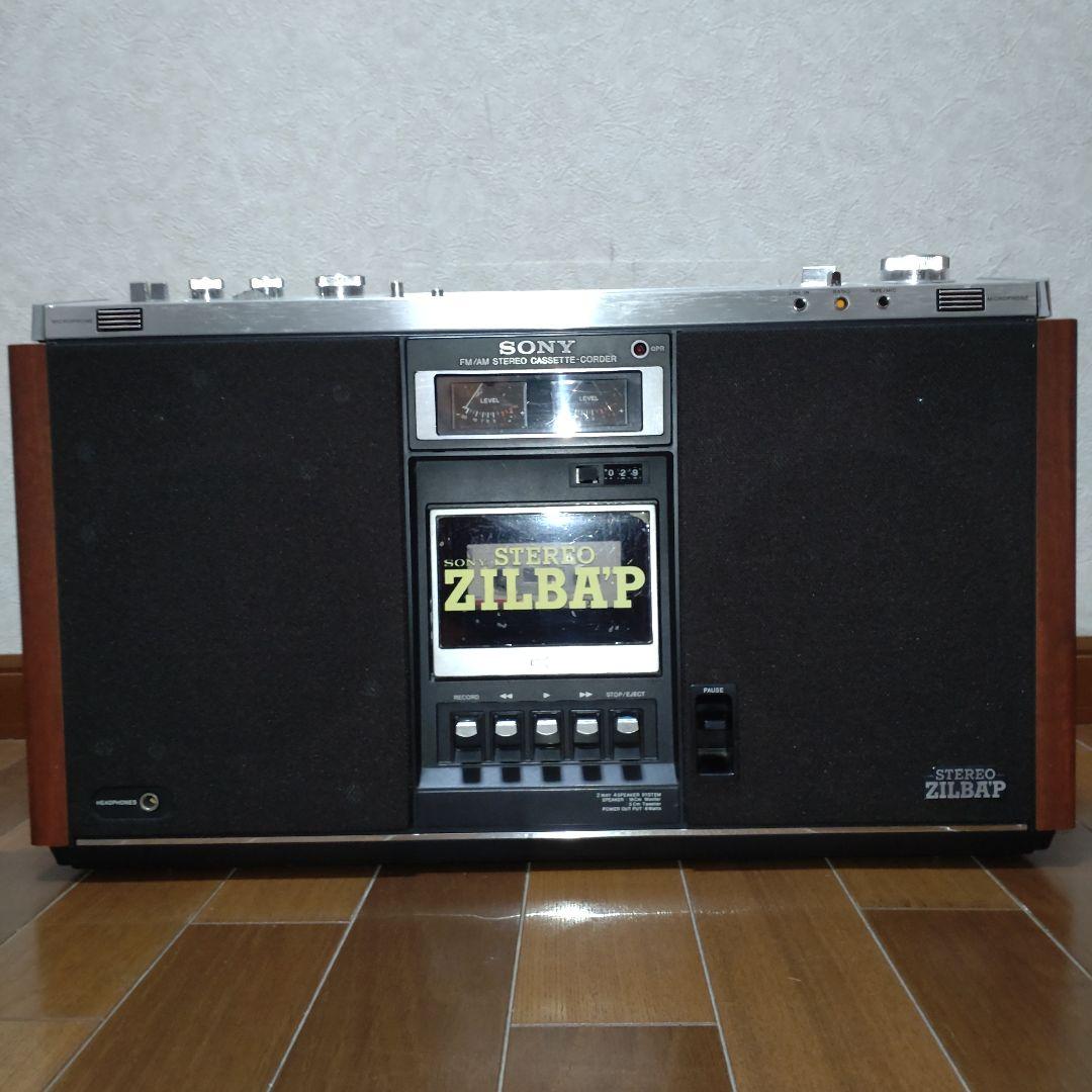 SONY ソニー ラジカセ ステレオ ジルバップ ZILBAP CF-6600 - メルカリ
