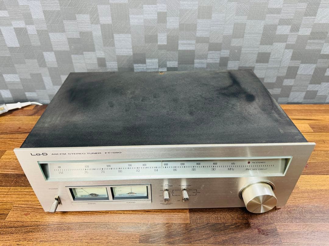 HITACHI 日立 Lo-D ローディ FT-580 ステレオ チューナー - メルカリ