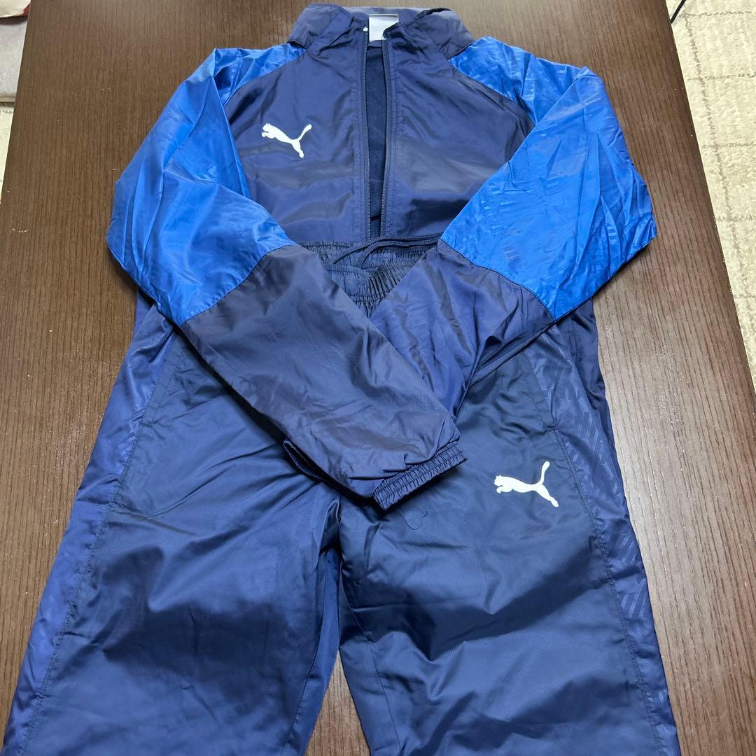 PUMA ピステ・ウィンドブレーカー ネイビー - メルカリ