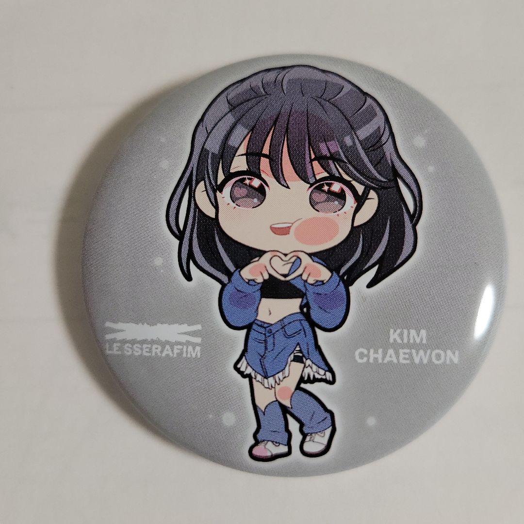 LESSERAFIM キム・チェウォン ピンバッジ - メルカリ