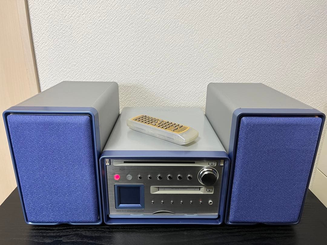 KENWOOD RD-VH5MD CDコンポ リモコン付き - メルカリ