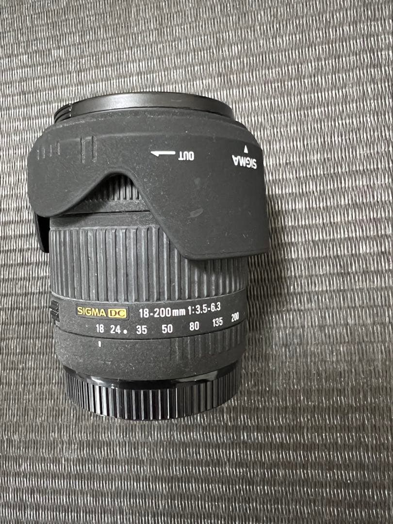 ★セール★SIGMA 18-200mm f/3.5-6.3 DC ズームレンズ