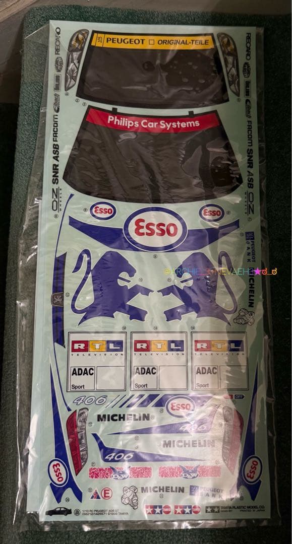 【未組み立て】タミヤ★プジョー406 ST★TL-01シャフトドライブ 1/10