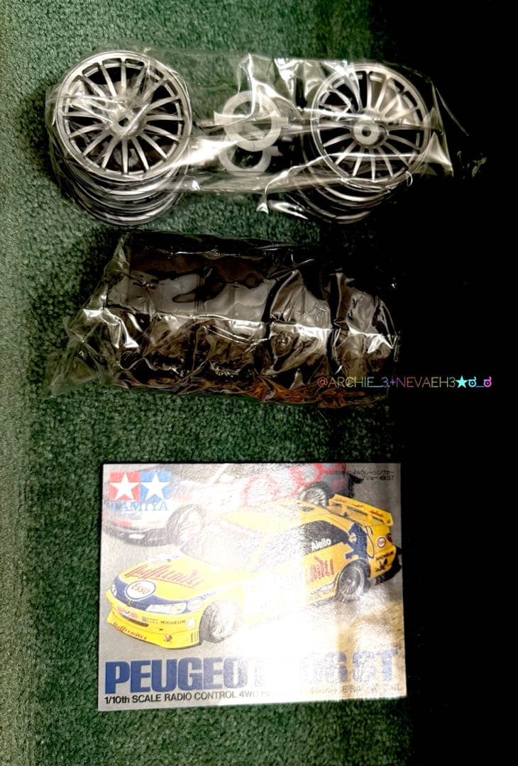 【未組み立て】タミヤ★プジョー406 ST★TL-01シャフトドライブ 1/10