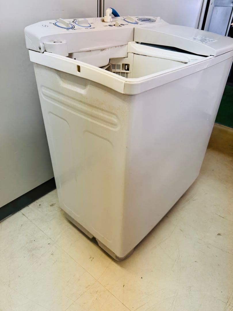 北九州発 SANYO サンヨー 2槽式 全自動洗濯機 5.5kg 大容量 動作品