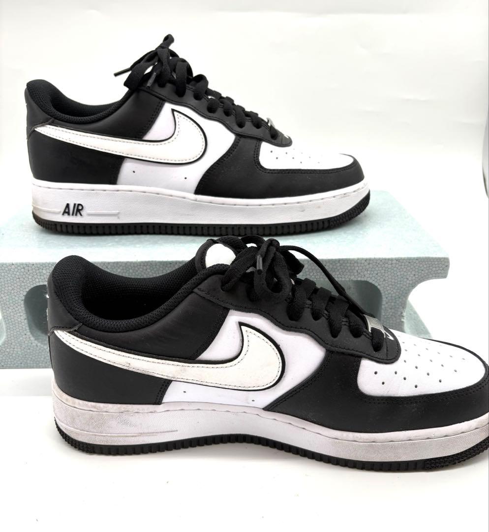 【美品】Nike Air Force 1 ホワイト/ブラック 27.5cm