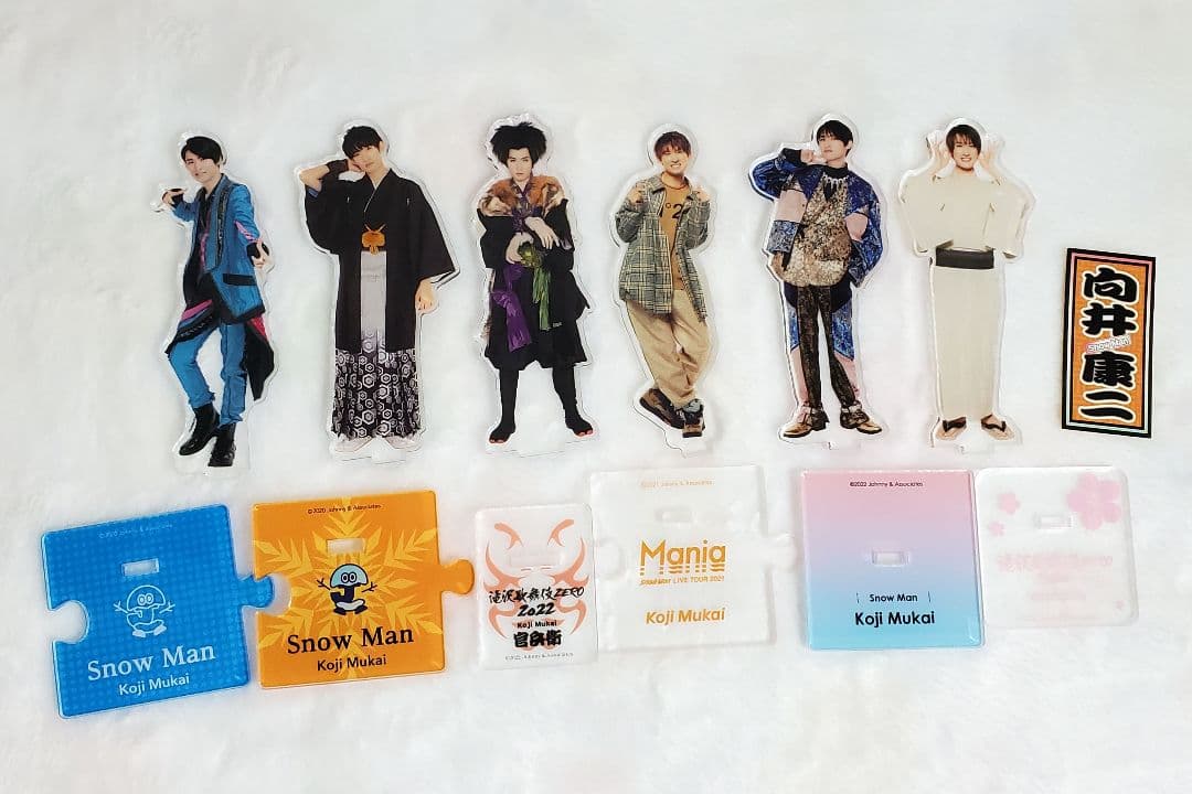 向井康二アクリルスタンド 6点セット - メルカリ