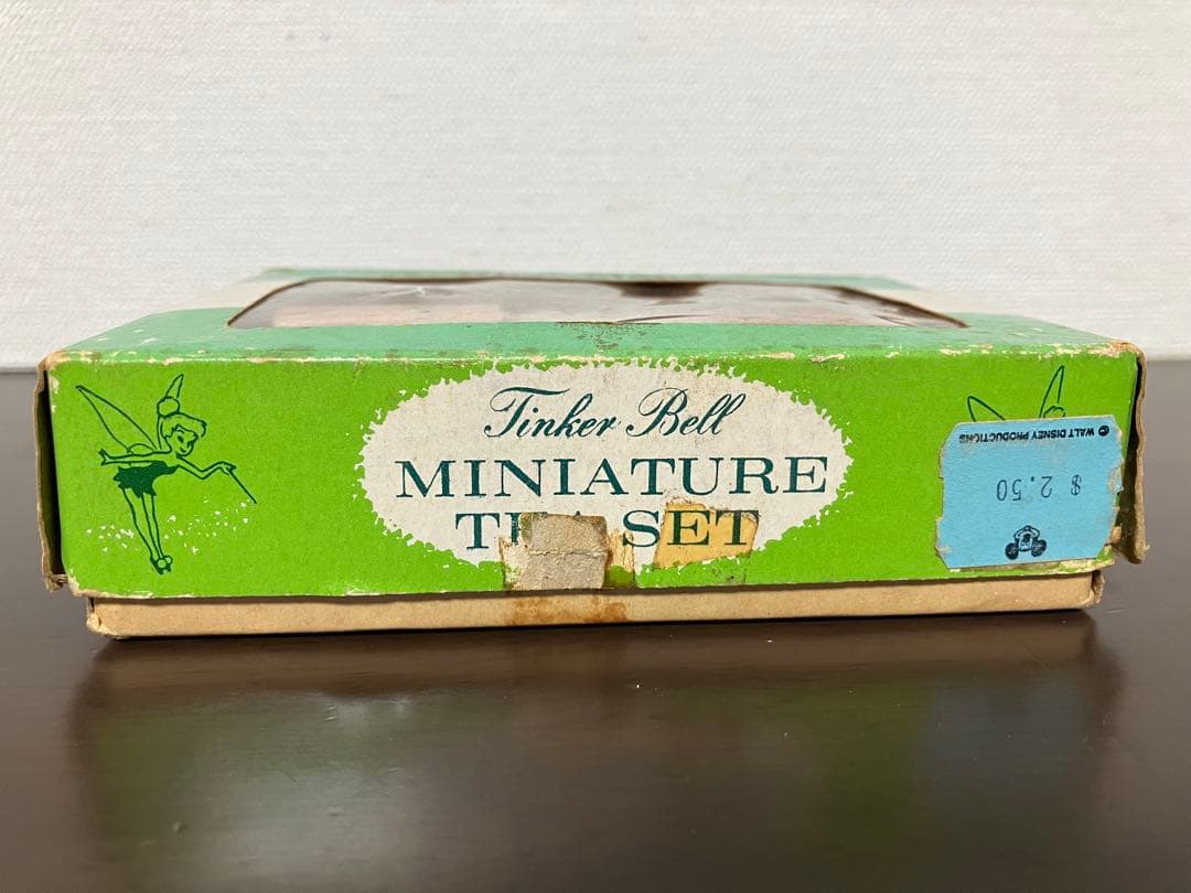 1970 ディズニーランド　ティンカーベル　ミニチュアティーセット