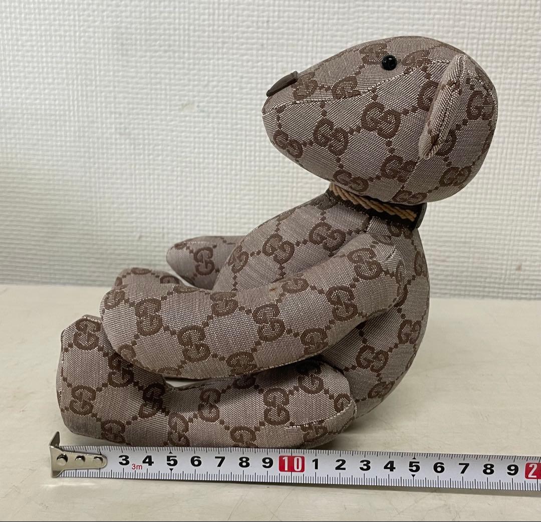 GUCCI グッチ GGキャンバス テディベア