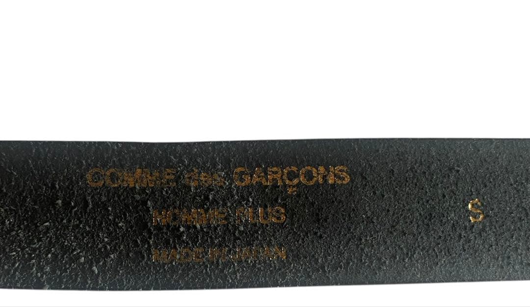 《美品珍品人気早い者勝》 コムデギャルソンオムプリュス ショーアイテムベルト