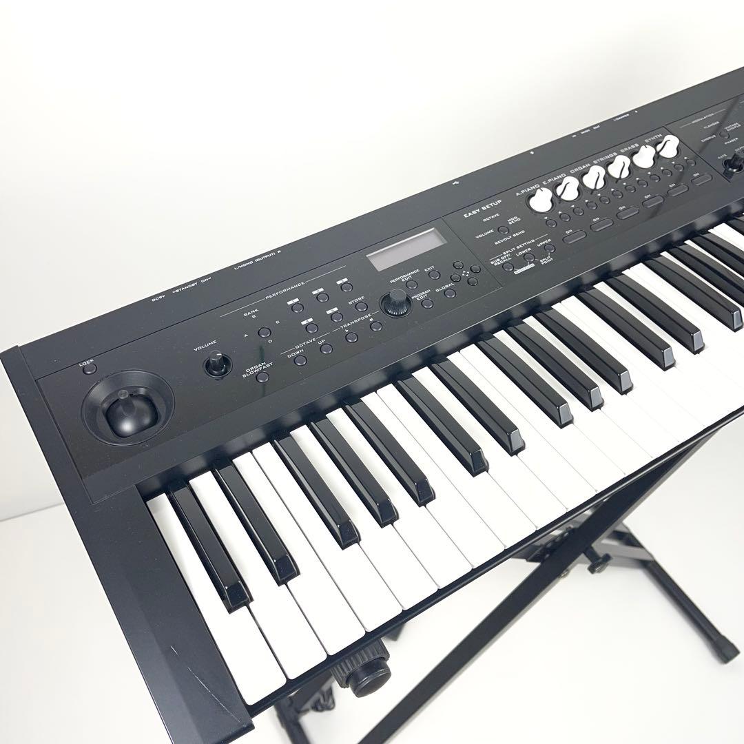 KORG PS60 シンセサイザー 61鍵 スタンド付き - 鍵盤楽器最低 価格