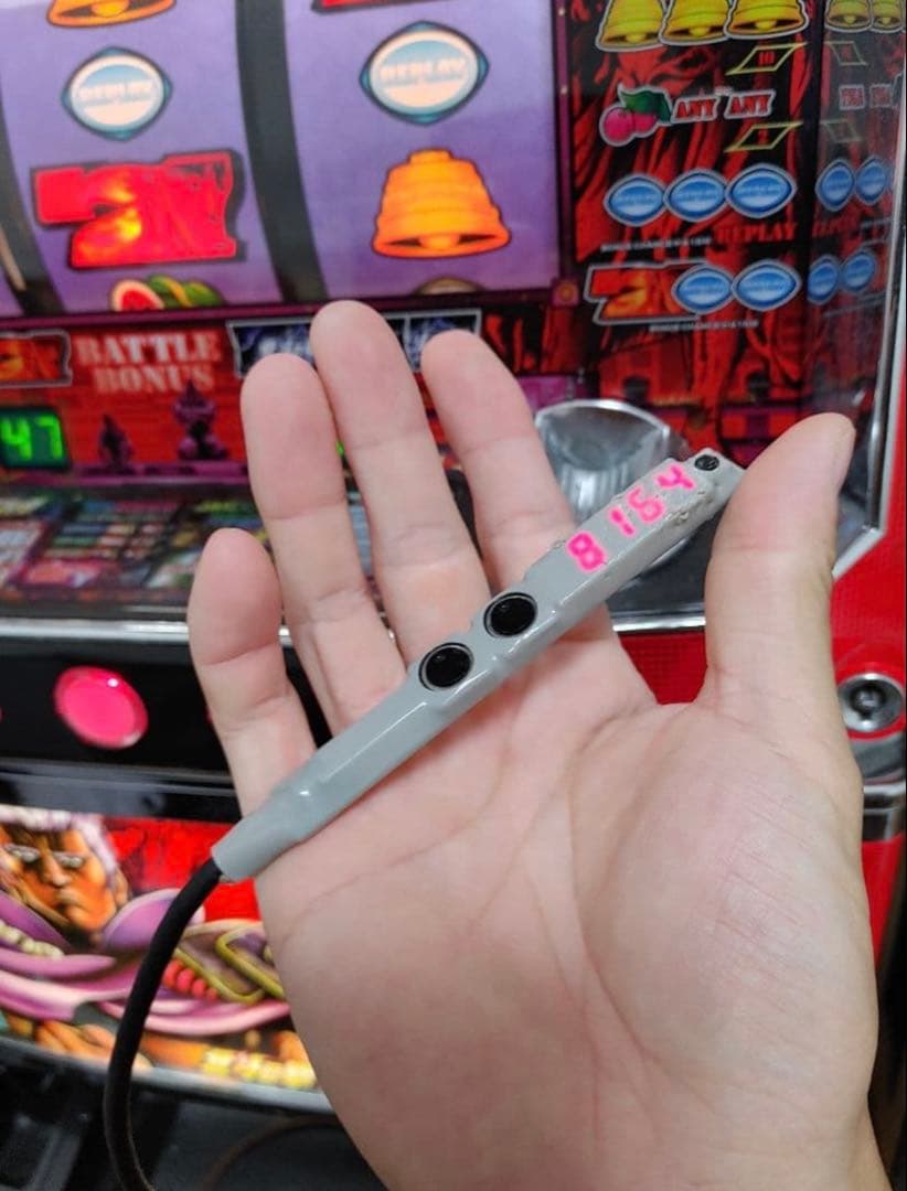 パチスロ 4号機 北斗の拳 拳王パネル 実機 初代 コイン不要機付属 動作