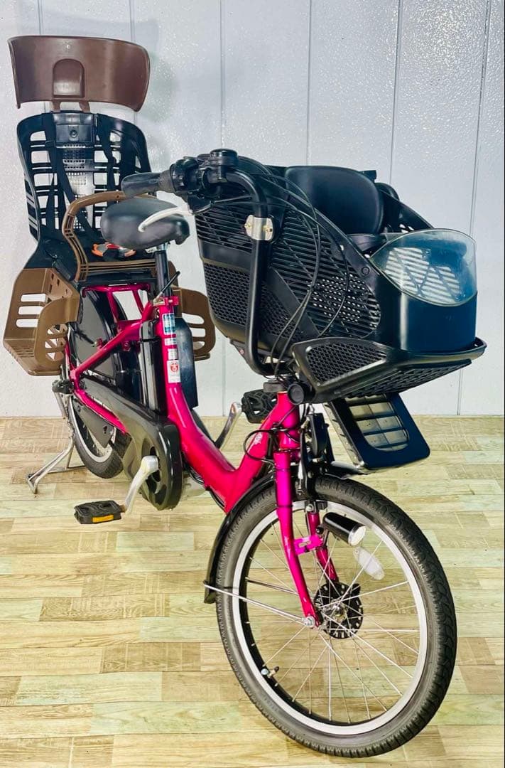 2949ヤマハ8.9アンペア3人乗り対応20インチ子供乗せ 電動アシスト