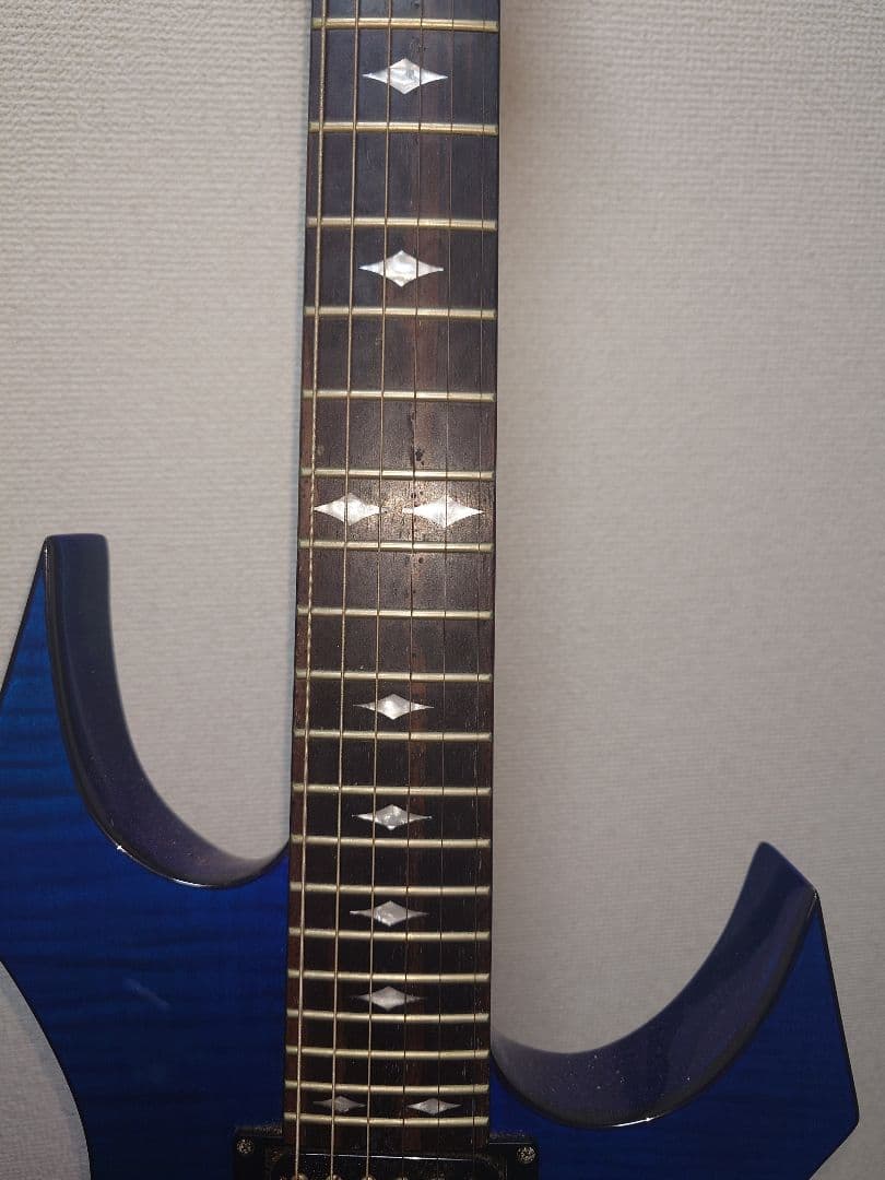 ギター b.c.rich Warlock Blue