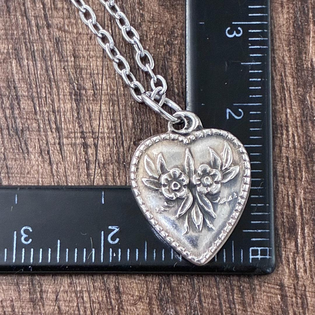 スウィートハートジュエリー 勿忘草 ドット シルバー ヴィンテージ