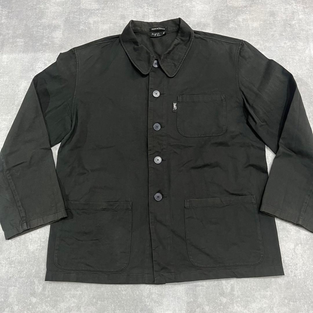 90s agnes b homme カバーオール フランス製 トカゲタグ - メルカリ