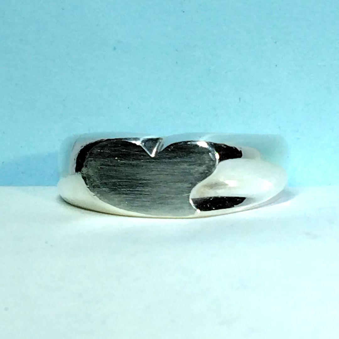 ティファニーカーブドハートリング　10号　新品仕上げ　ほぼ無傷未使用に近い ティファニー エンボス | カーブドハートリング - レディース 渋谷古着