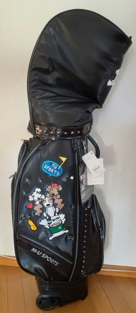 [新品未使用] 25春夏新作MU SPORTS キャディバッグ ローリングソール M・U SPORTS MU SPORTS MU スポーツ ローリングソール 8.5型 8.5インチ