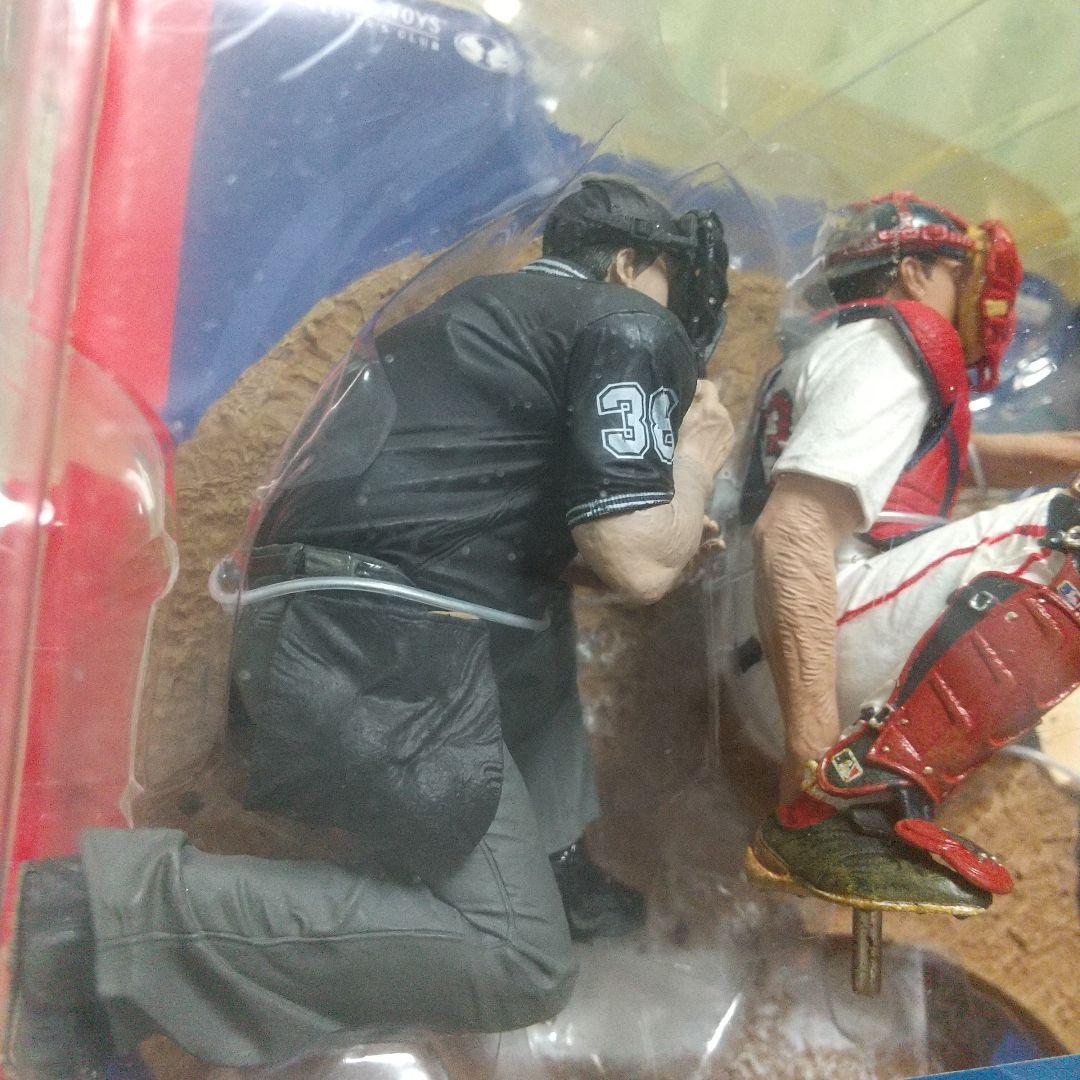 激レア MLB ジェイソン・バリテック＆審判 レッドソックス McFarlane