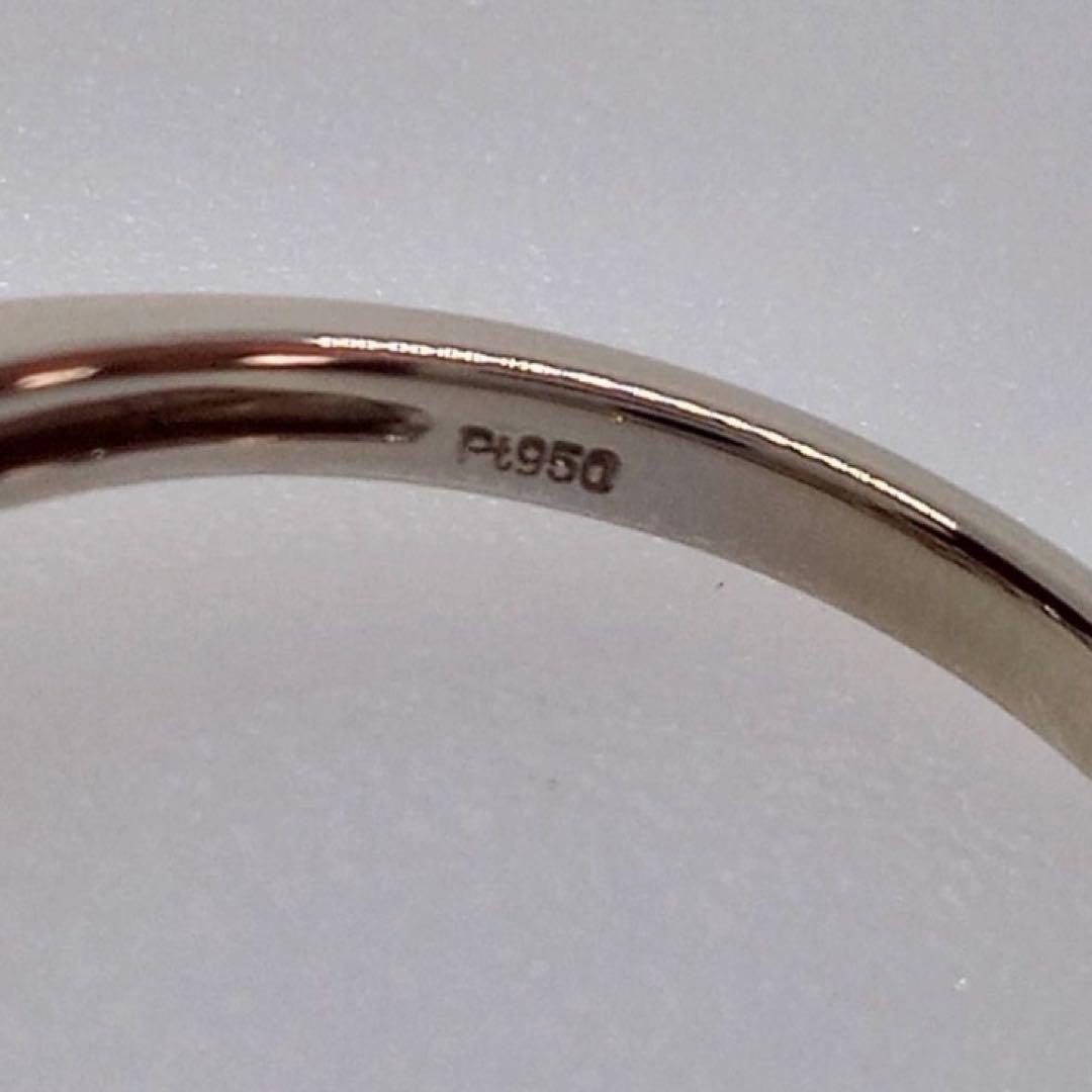 pt950 天然ダイヤモンドリング 1.00ct 11.5号　鑑別書