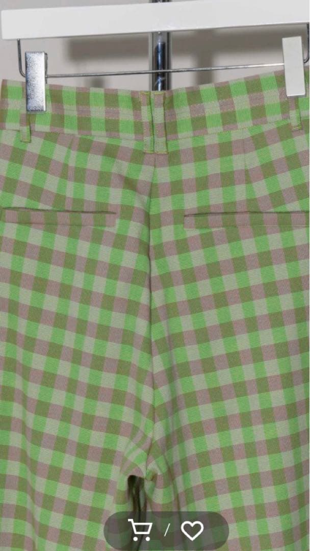 メゾンスペシャル、サイドラインチェックパンツYOASOBI ￼ ZOZOTOWN