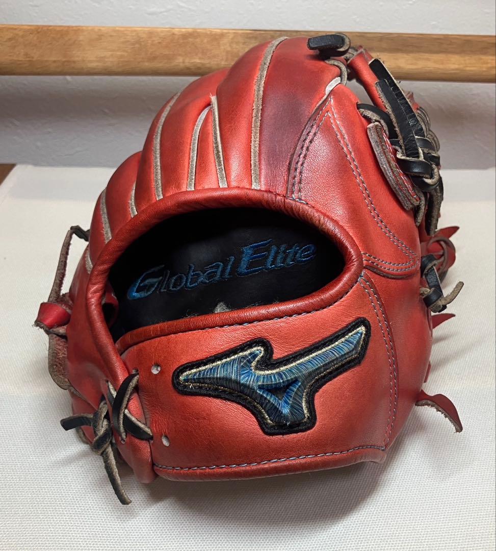 ミズノ グローバルエリート 硬式 内野用 鈴木型 ダイバーシティブルー