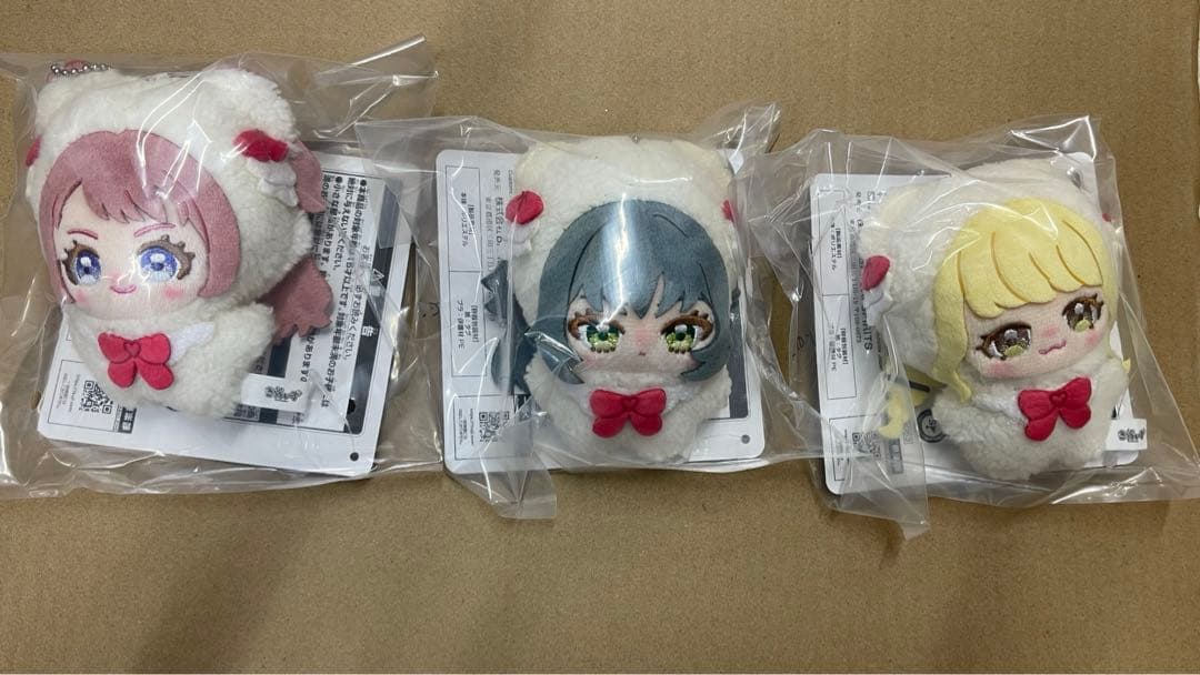 一番くじ 学園アイドルマスター Part4 F賞きららいずマスコット全3種