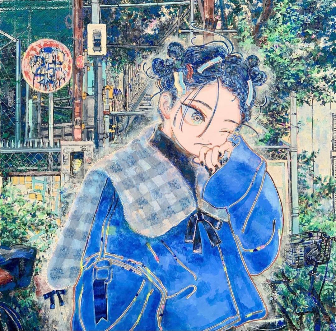 巻田はるか 巻田遥 原画 makita haruka J106185966 在庫 処