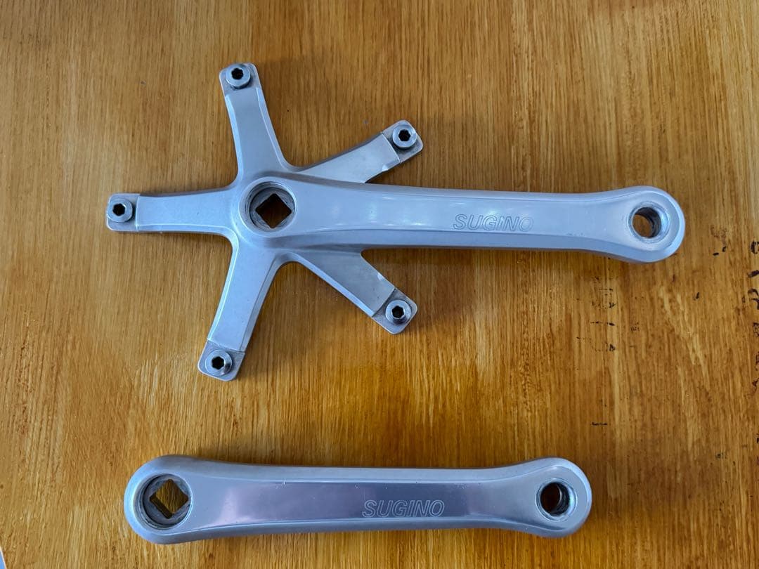 スギノクランク　2セット165mm Yahoo!オークション - 【希少新品残り2セット】SUGINO（スギノ） / VP