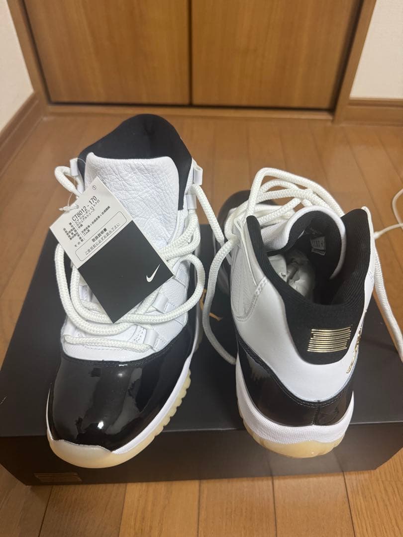 Air Jordan 11 Retro 27.5cm ホワイト/ブラック