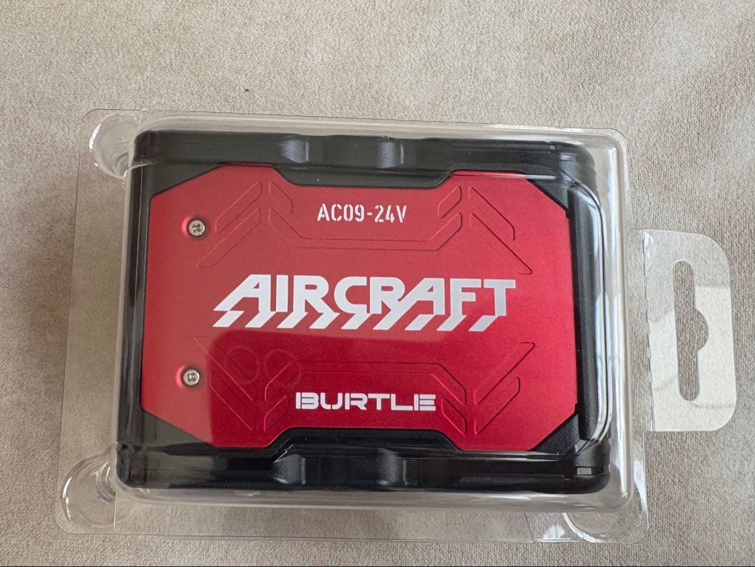 2025バートル エアークラフト 24Vバッテリー　レッド