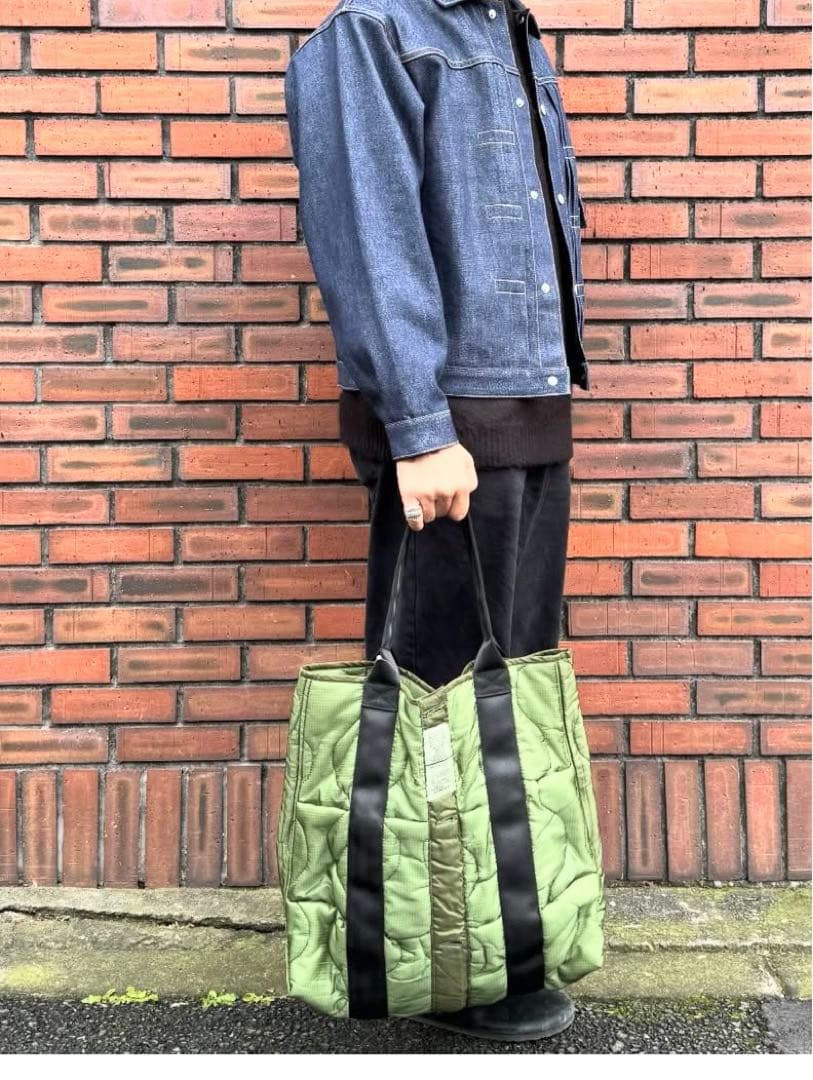 完売品Us Customized US M65 Quilted Tote Bag - メルカリ