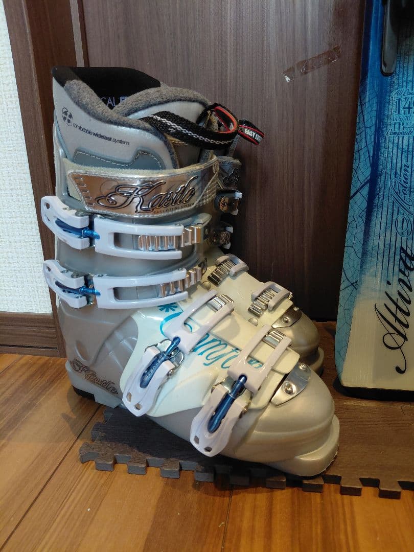 ♡超美品♡/VOLKL/レディース用/スキーセット/メンテ・WAX済み