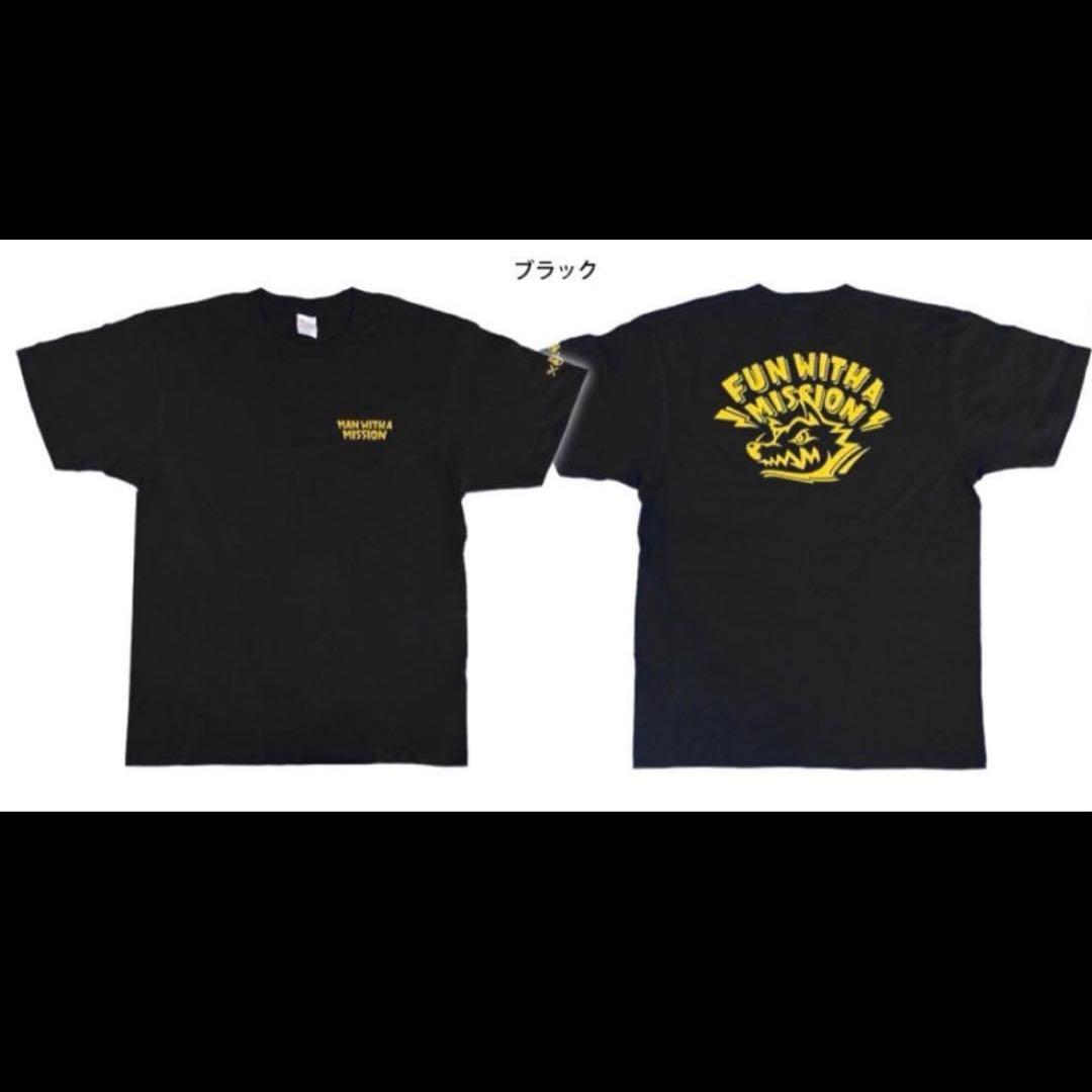 FWAMロゴTシャツ(ブラック) XLサイズ タオル