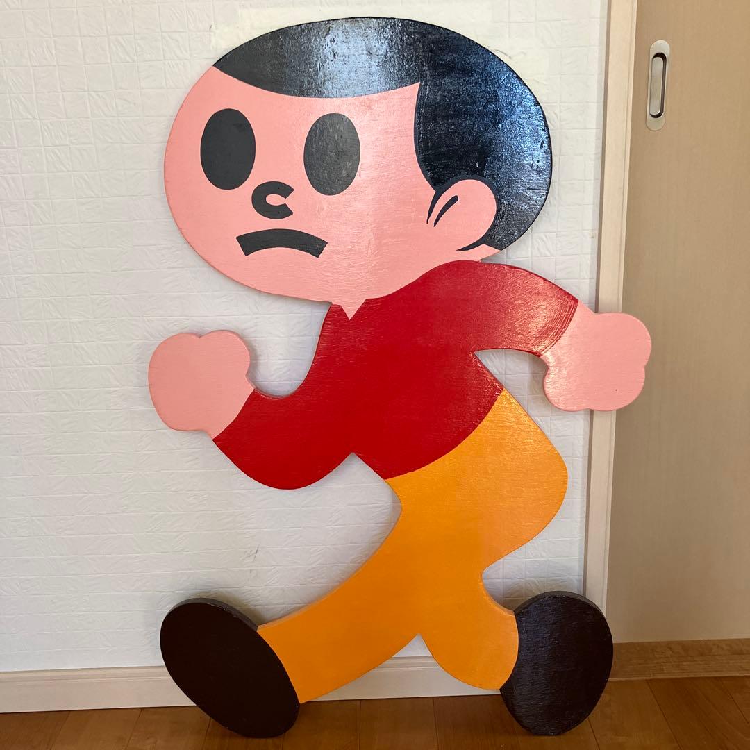 m*n様 実物大サイズのとびだし坊やパネル　棒付き　とびたくんオリジナル　サイン