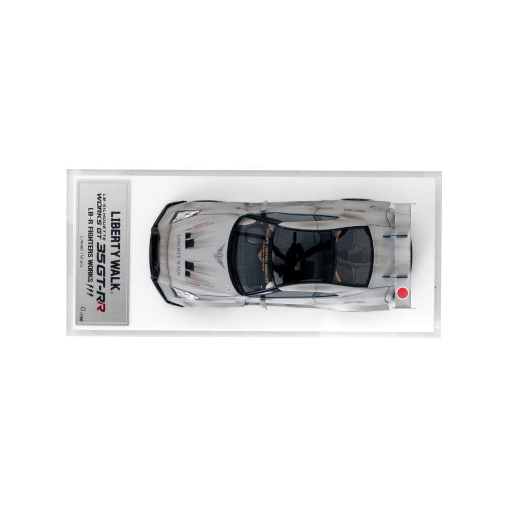 1/43 メイクアップ LB シュレットワークス GT GTR マットグレー