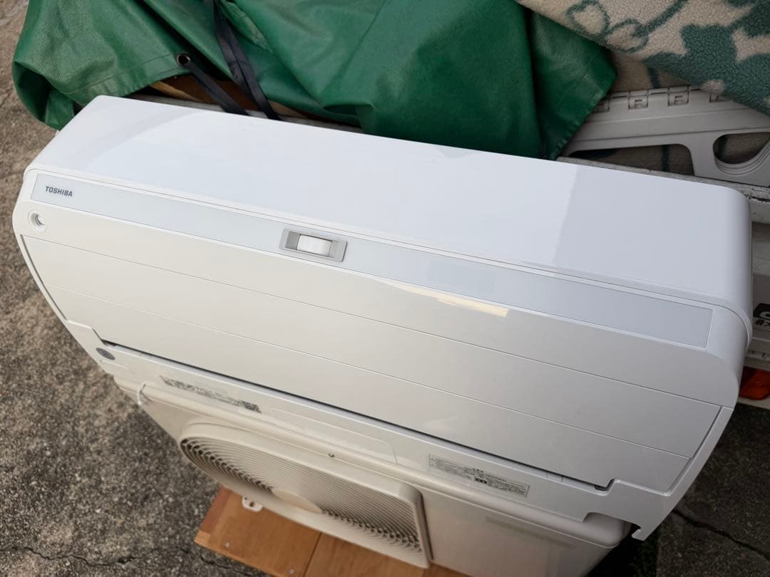 室外機込 14畳用 東芝 お掃除エアコン クーラー 4.0kw 2023年製
