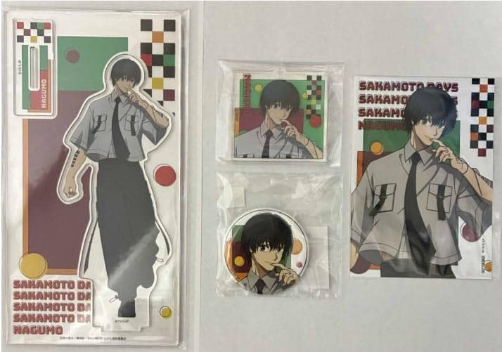南雲 4個セット アクリルスタンド ブロマイド サカモトデイズ まるくじ