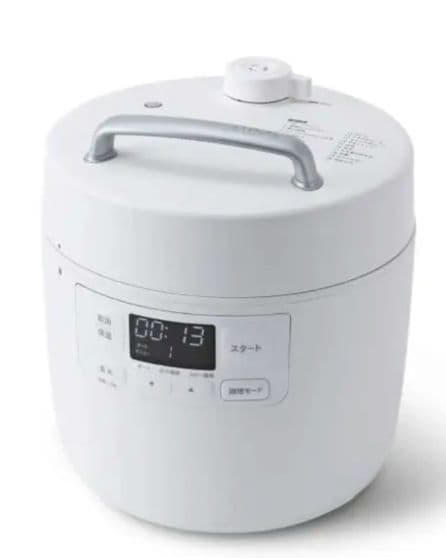 【新品未使用】シロカ　電気圧力鍋　おうちシェフ　SP-2DF231 電気圧力鍋「おうちシェフ」 SP-2DF231 | シロカオンラインストア