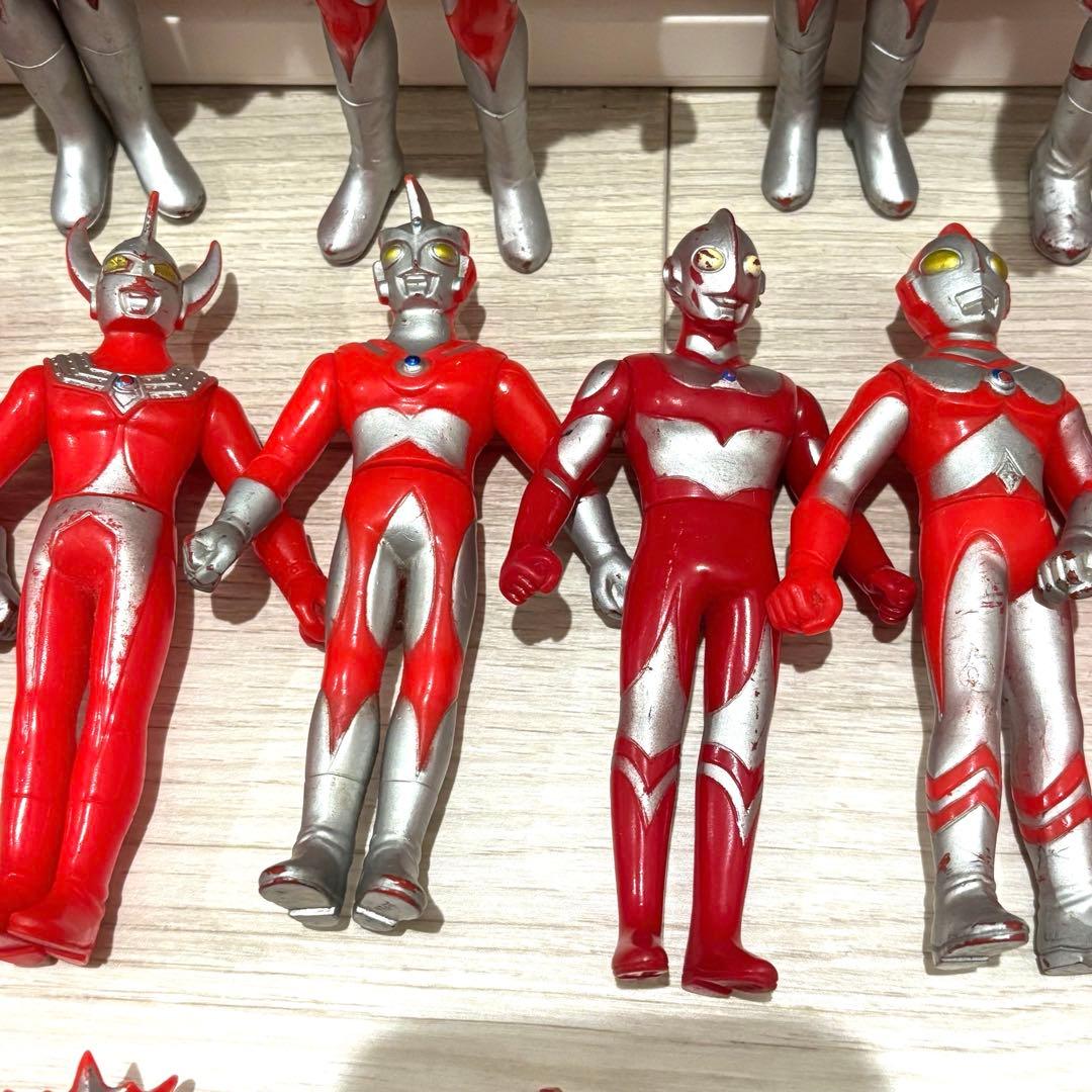 ウルトラマンシリーズ　ソフビ　年代物　日本製　まとめ売り